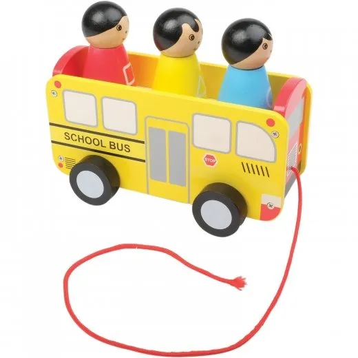 Pull Along School Bus
