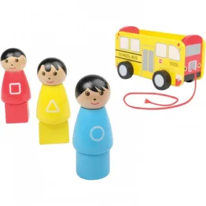 Pull Along School Bus