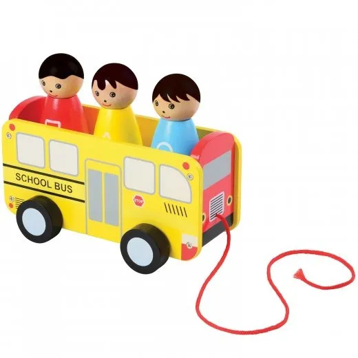 Pull Along School Bus