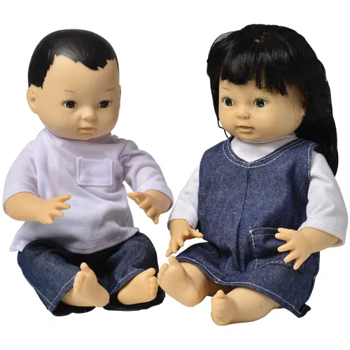 Set of Ten Ethnic Dolls