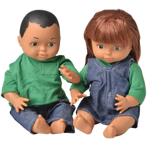 Set of Ten Ethnic Dolls