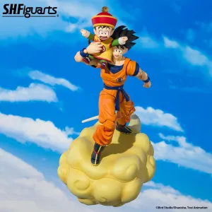S.H. Figuarts Dragon Ball Z - Son Goku & Son Gohan & Kintoun (Event Exclusive Ver.)