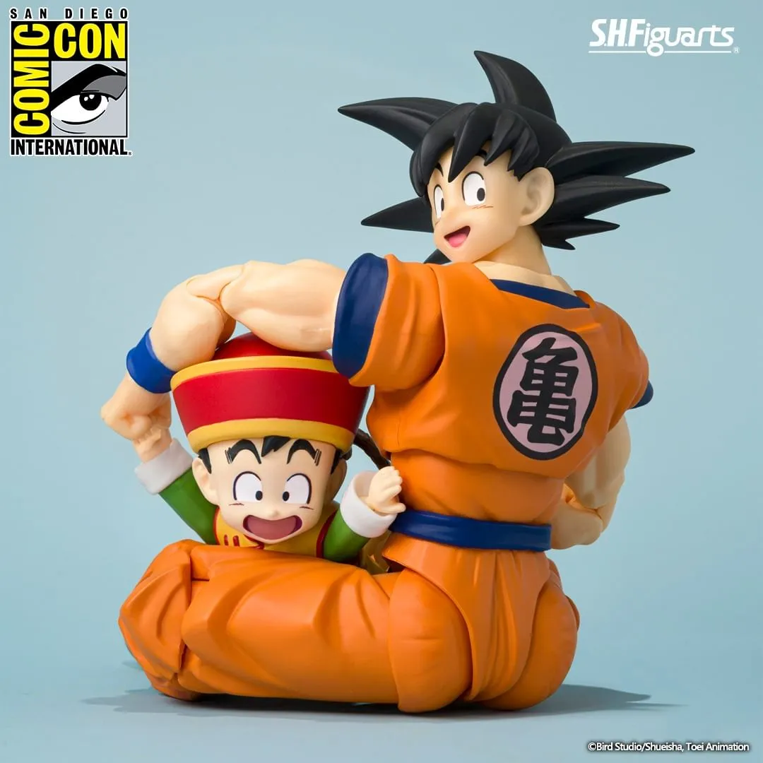 S.H. Figuarts Dragon Ball Z - Son Goku & Son Gohan & Kintoun (Event Exclusive Ver.)
