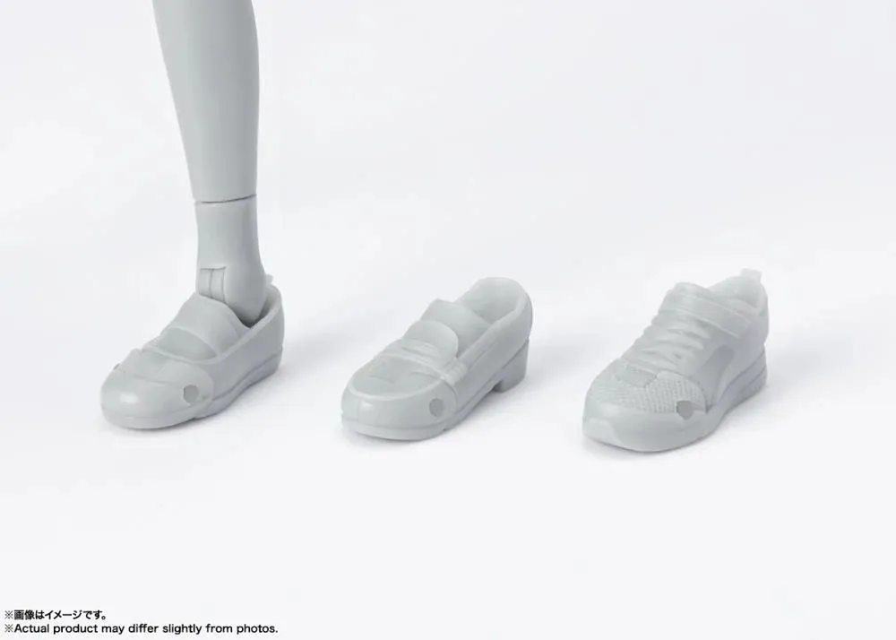 S.H. Figuarts DX Body-Kun School Life Edition Set (Gray Color Ver.)