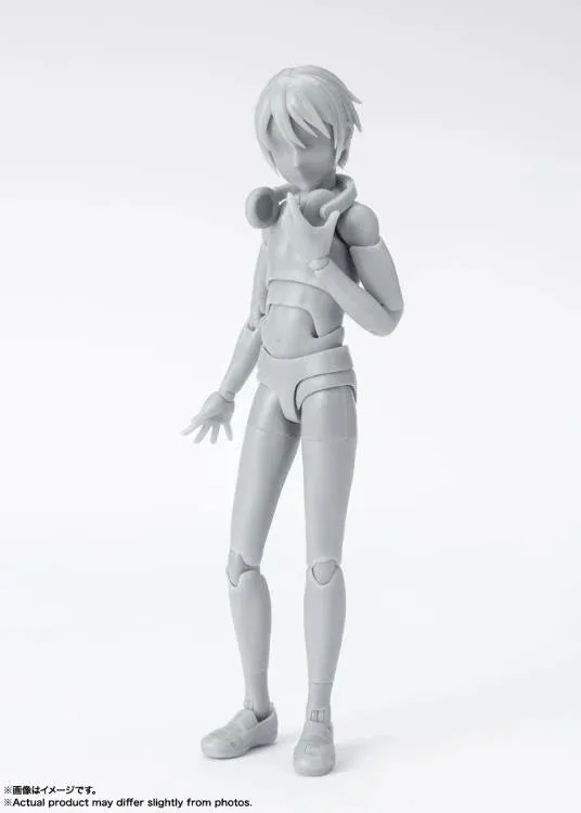 S.H. Figuarts DX Body-Kun School Life Edition Set (Gray Color Ver.)