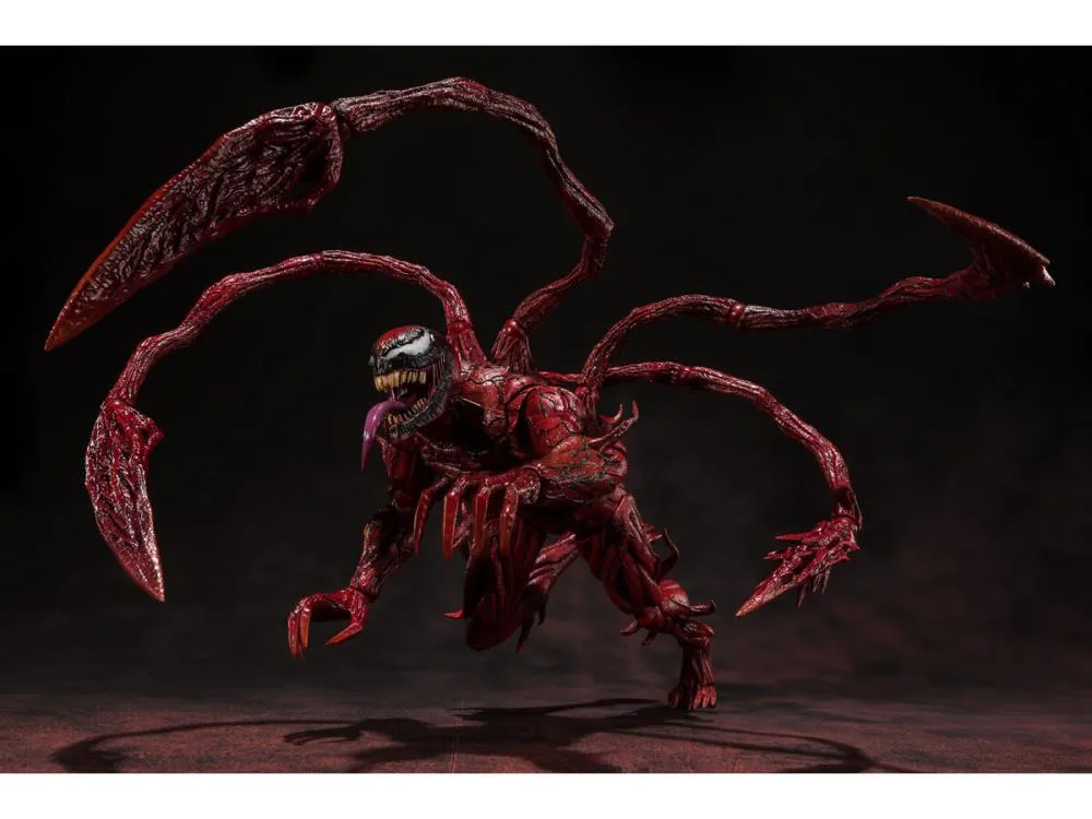 S.H. Figuarts Marvel Venom: Let There be Carnage Carnage Action Figure