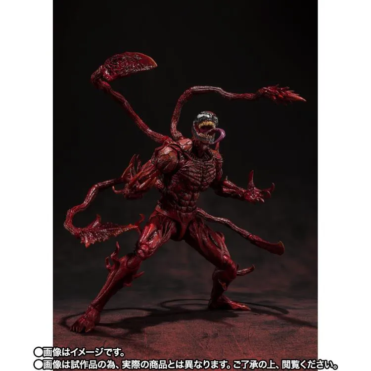 S.H. Figuarts Marvel Venom: Let There be Carnage Carnage Action Figure