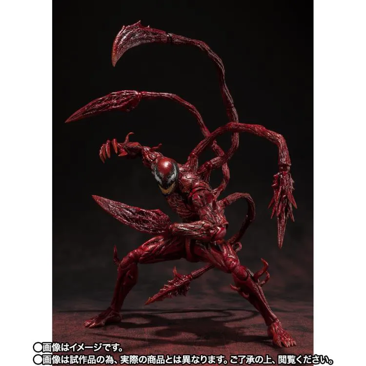 S.H. Figuarts Marvel Venom: Let There be Carnage Carnage Action Figure