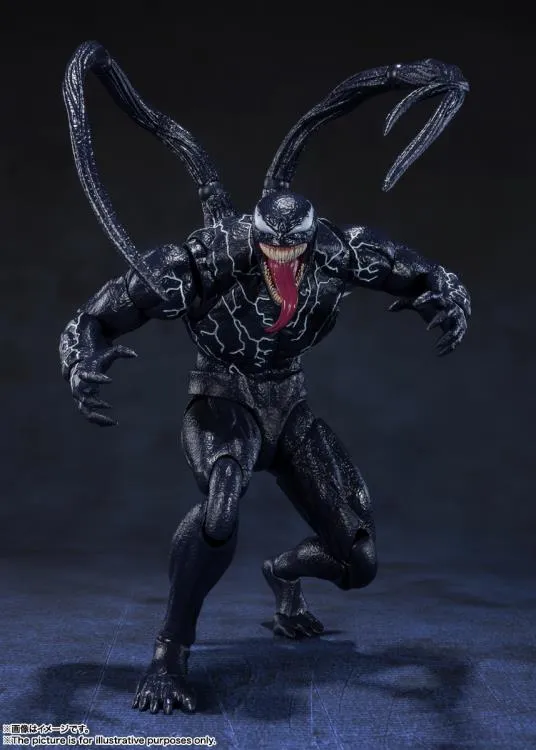 S.H. Figuarts Marvel Venom: Let There be Carnage Venom Action Figure