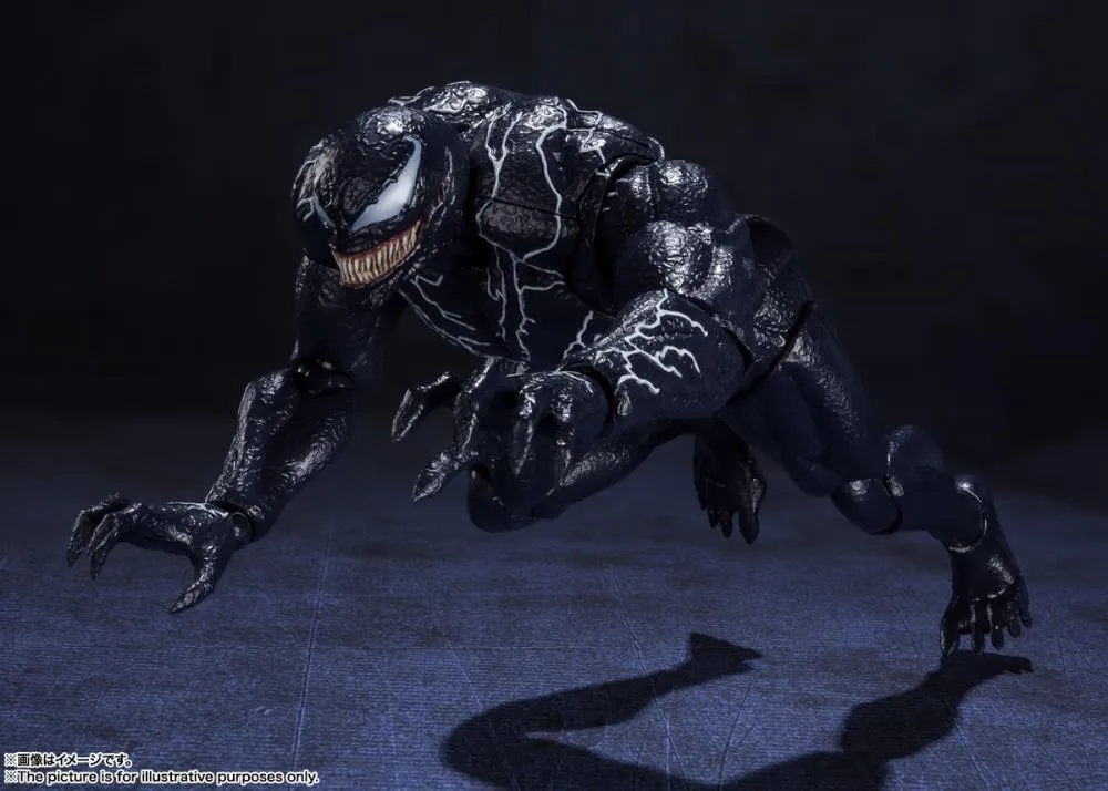 S.H. Figuarts Marvel Venom: Let There be Carnage Venom Action Figure