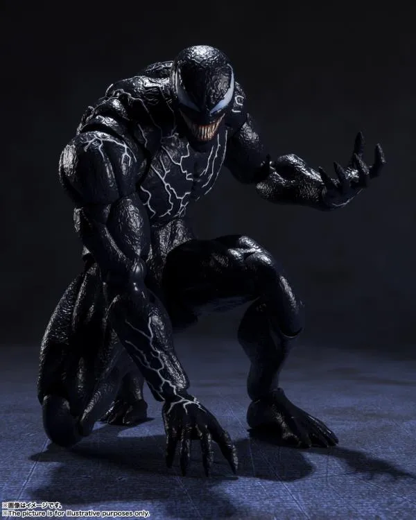S.H. Figuarts Marvel Venom: Let There be Carnage Venom Action Figure