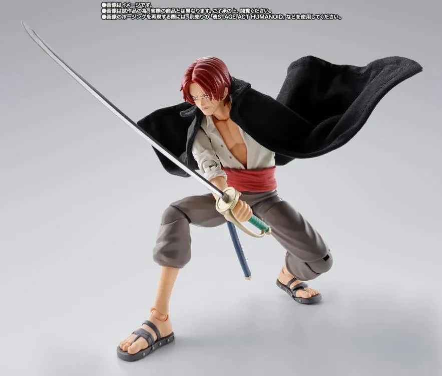 S.H. Figuarts One Piece Shanks and Monkey D. Luffy (Childhood) Action Figure