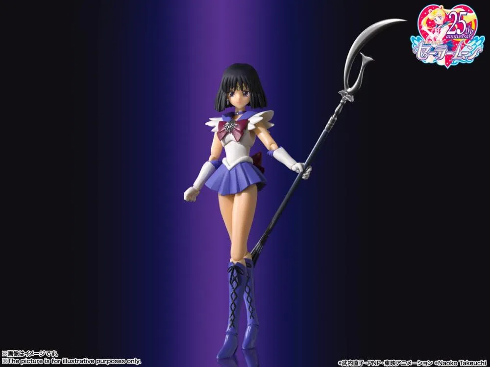 S.H. Figuarts Sailor Moon - Sailor Saturn - Animation Color Edition "Pretty Guardian Sailor Moon"