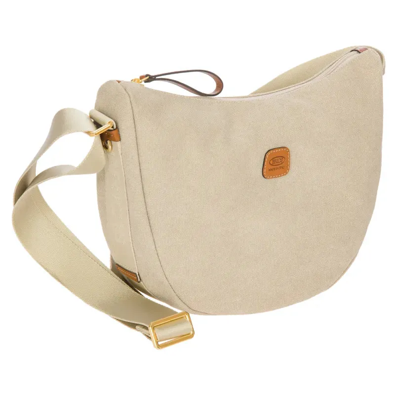Sorrento Half-moon bag Luna - Beige
