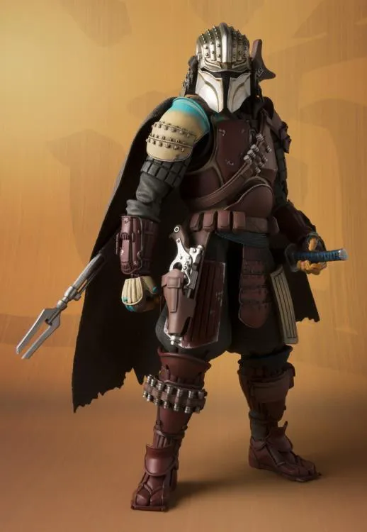 Tamashii Nations Movie Realization Star Wars The Mandalorian Mei Sho Ronin Mandalorian Action Figure