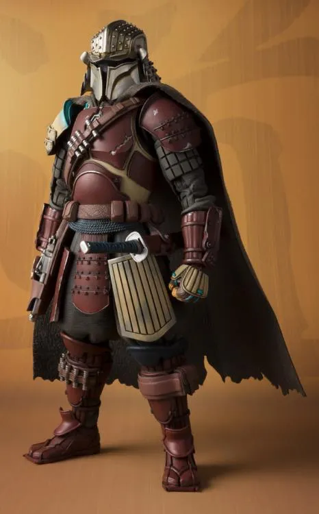 Tamashii Nations Movie Realization Star Wars The Mandalorian Mei Sho Ronin Mandalorian Action Figure