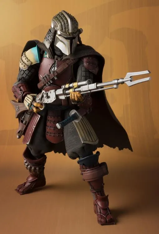 Tamashii Nations Movie Realization Star Wars The Mandalorian Mei Sho Ronin Mandalorian Action Figure
