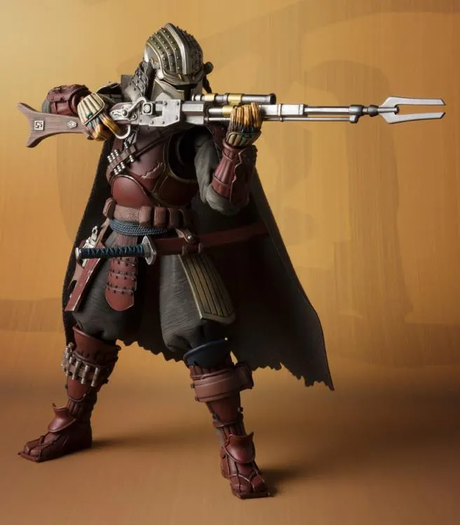 Tamashii Nations Movie Realization Star Wars The Mandalorian Mei Sho Ronin Mandalorian Action Figure