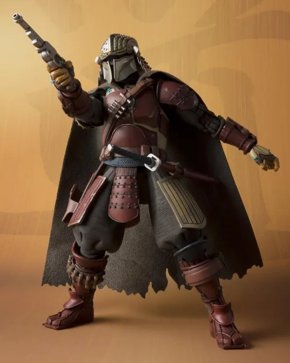 Tamashii Nations Movie Realization Star Wars The Mandalorian Mei Sho Ronin Mandalorian Action Figure