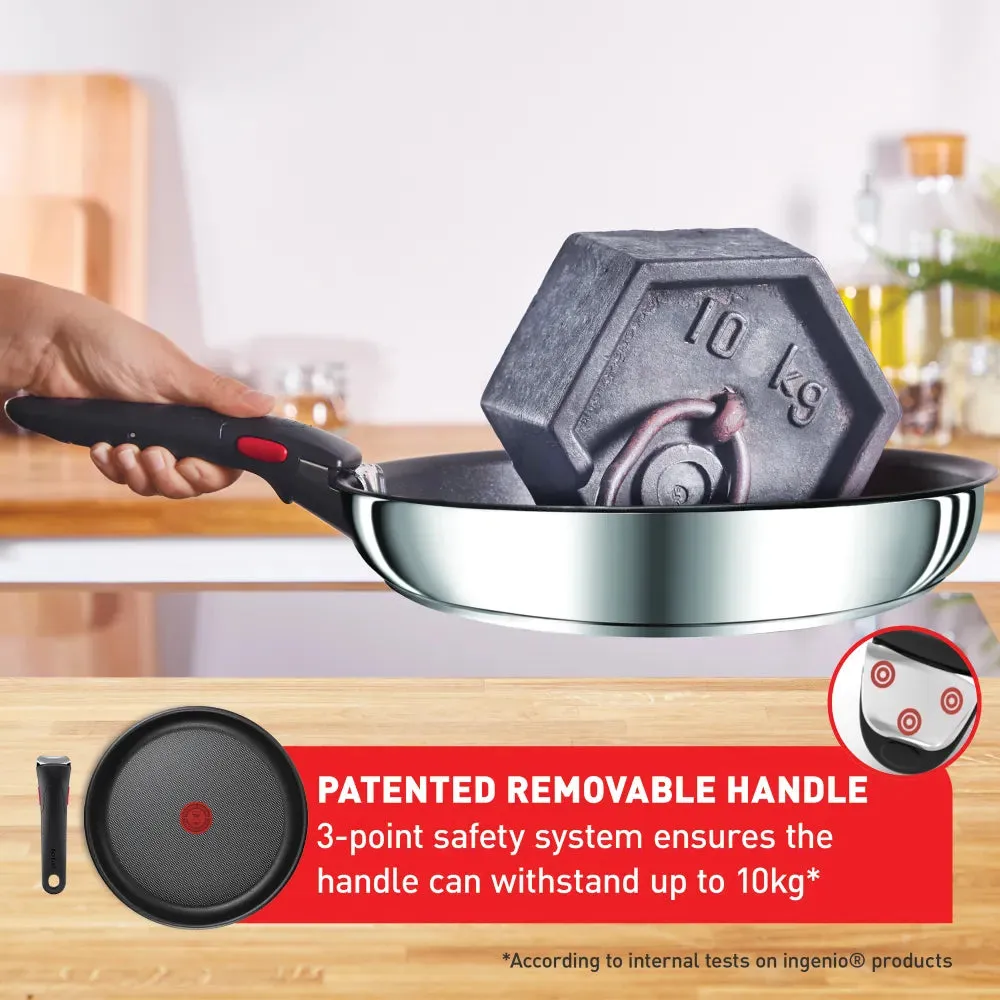 Tefal Ingenio Cook Eat Stackable Non-Stick Cookware 15pc Set