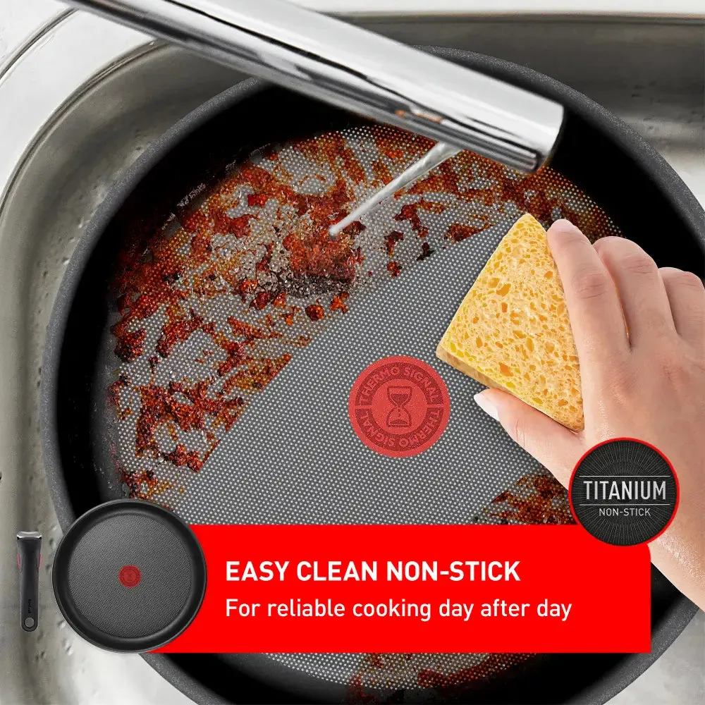 Tefal Ingenio Cook Eat Stackable Non-Stick Cookware 15pc Set