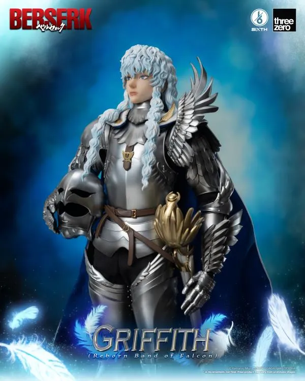 Threezero 1/6 Scale Figure - Berserk - Griffith (Reborn Band of Falcon Ver.)
