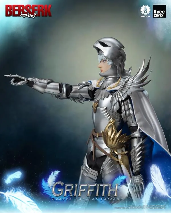 Threezero 1/6 Scale Figure - Berserk - Griffith (Reborn Band of Falcon Ver.)