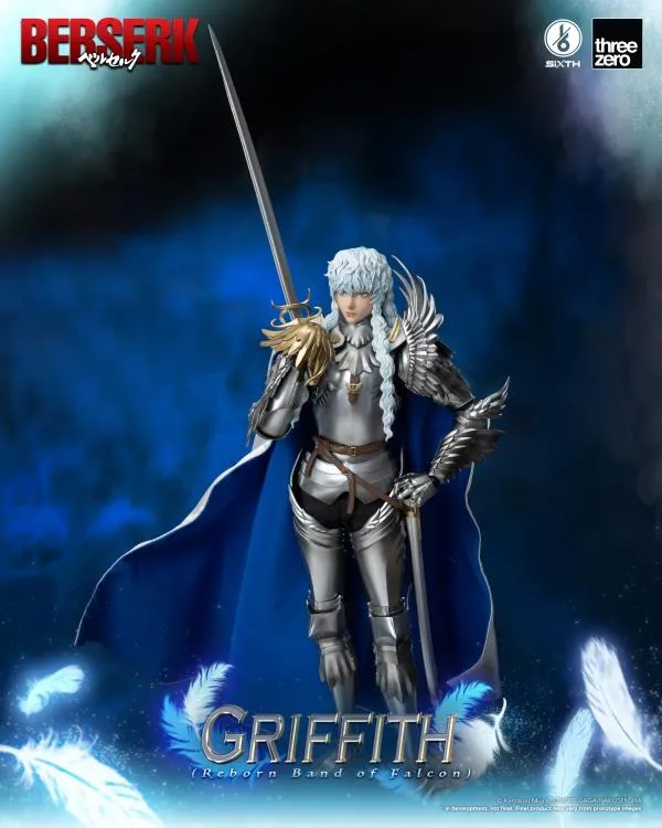 Threezero 1/6 Scale Figure - Berserk - Griffith (Reborn Band of Falcon Ver.)
