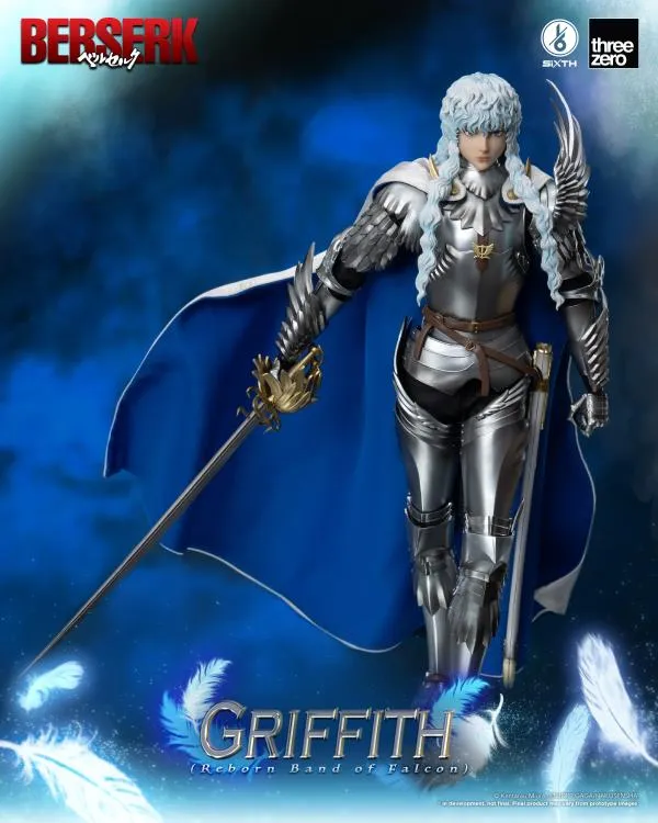 Threezero 1/6 Scale Figure - Berserk - Griffith (Reborn Band of Falcon Ver.)