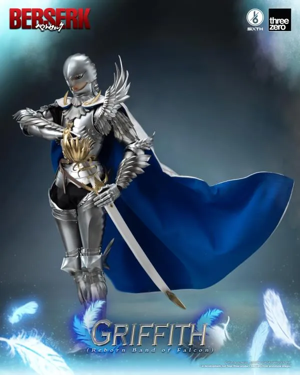 Threezero 1/6 Scale Figure - Berserk - Griffith (Reborn Band of Falcon Ver.)
