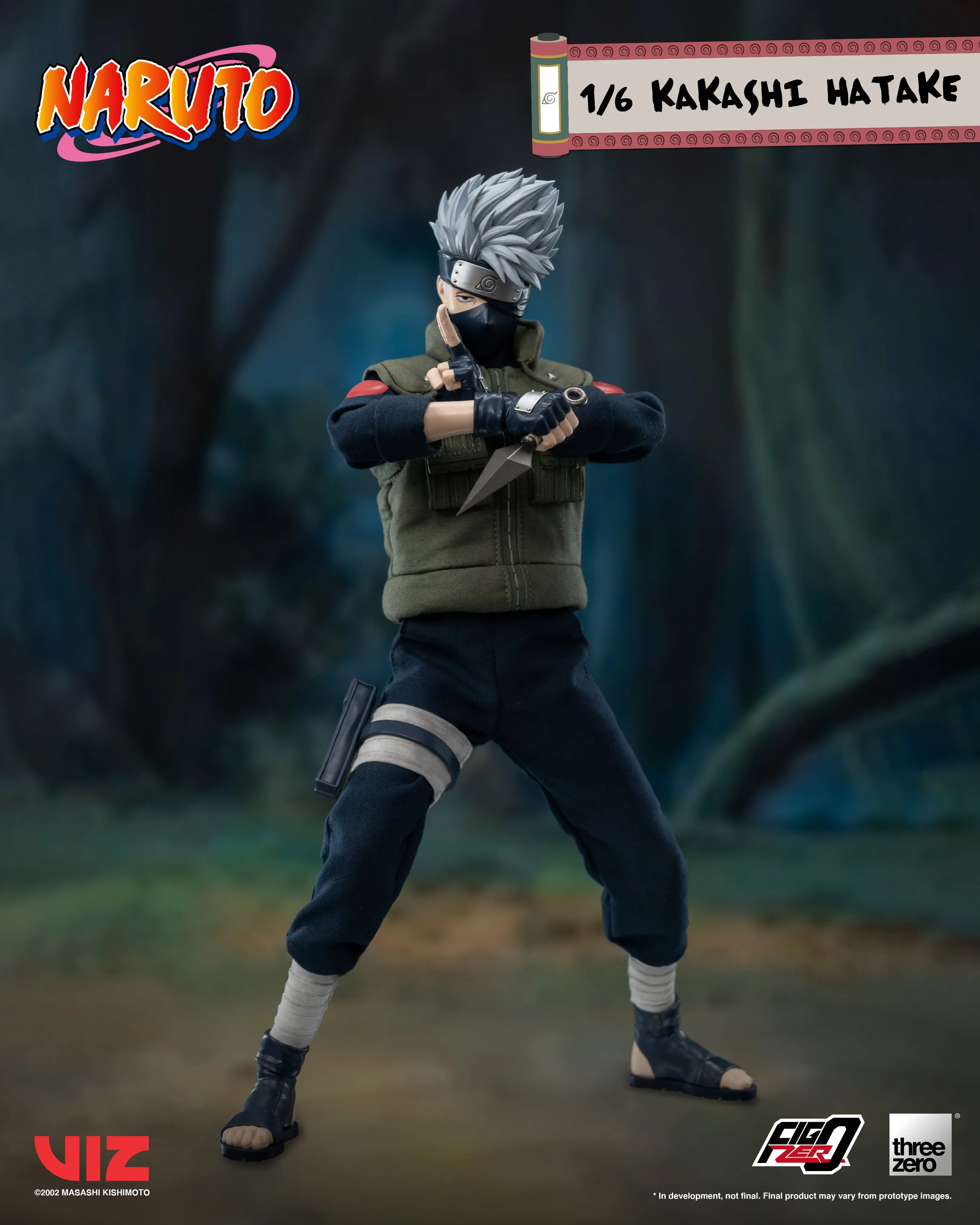 Threezero 1/6 Scale Figure - Naruto: Shippuden - Kakashi Hatake