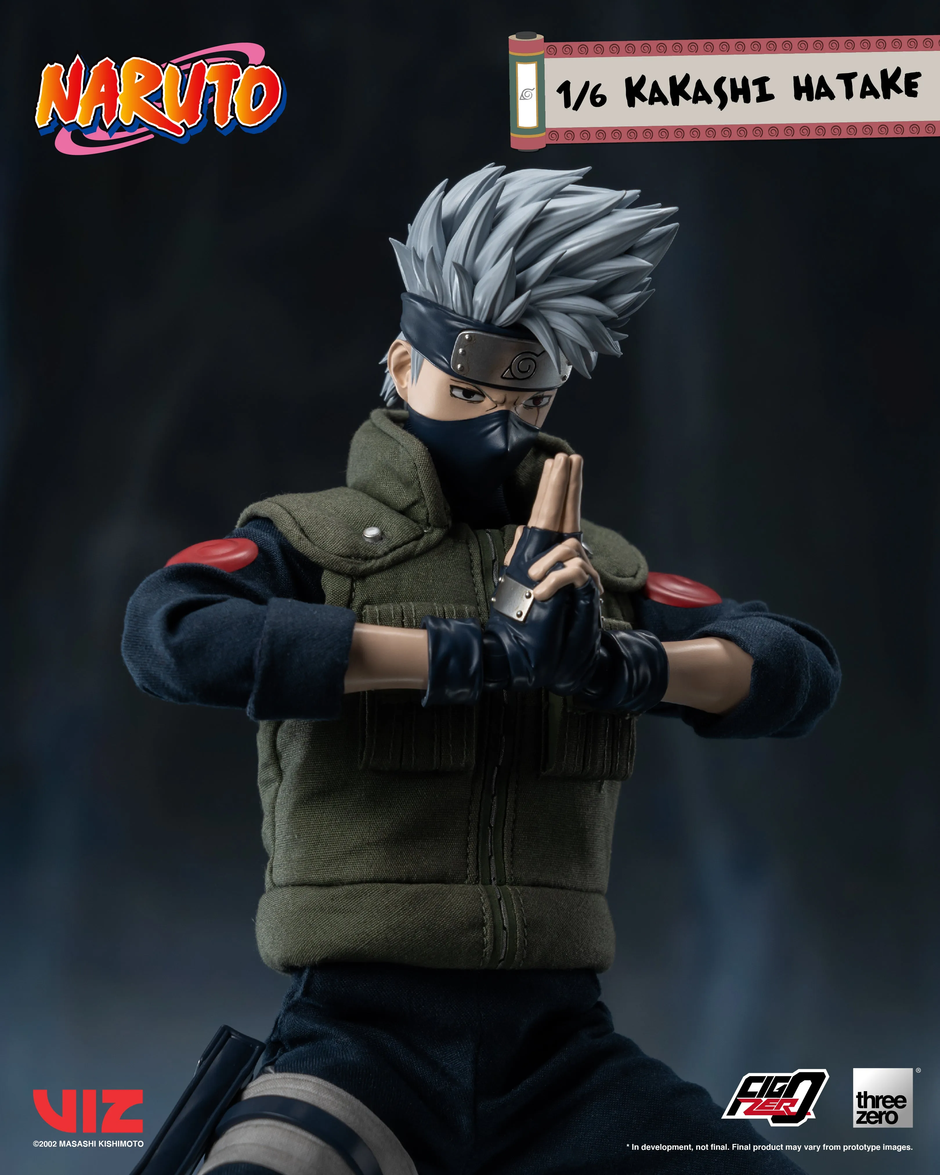 Threezero 1/6 Scale Figure - Naruto: Shippuden - Kakashi Hatake