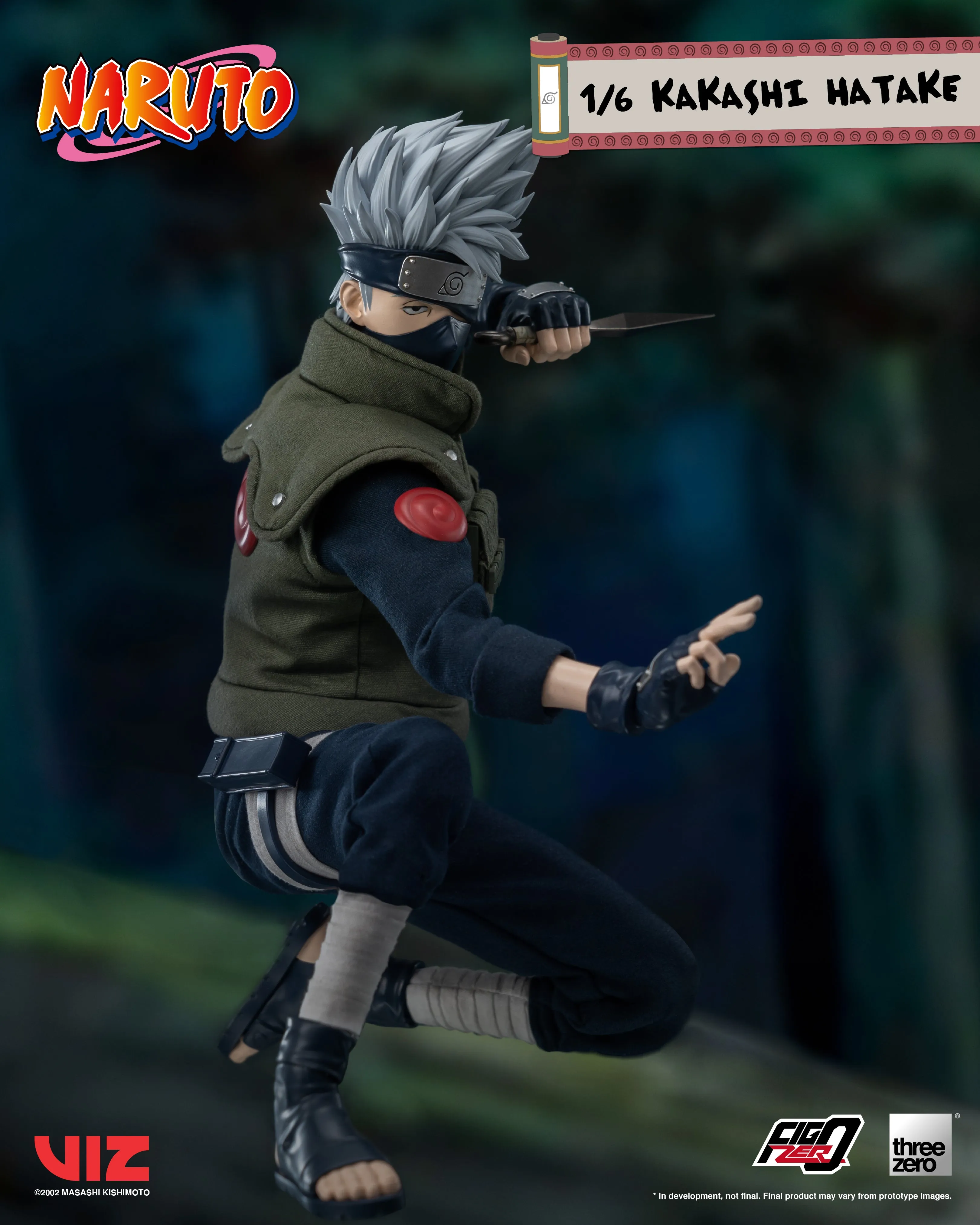 Threezero 1/6 Scale Figure - Naruto: Shippuden - Kakashi Hatake