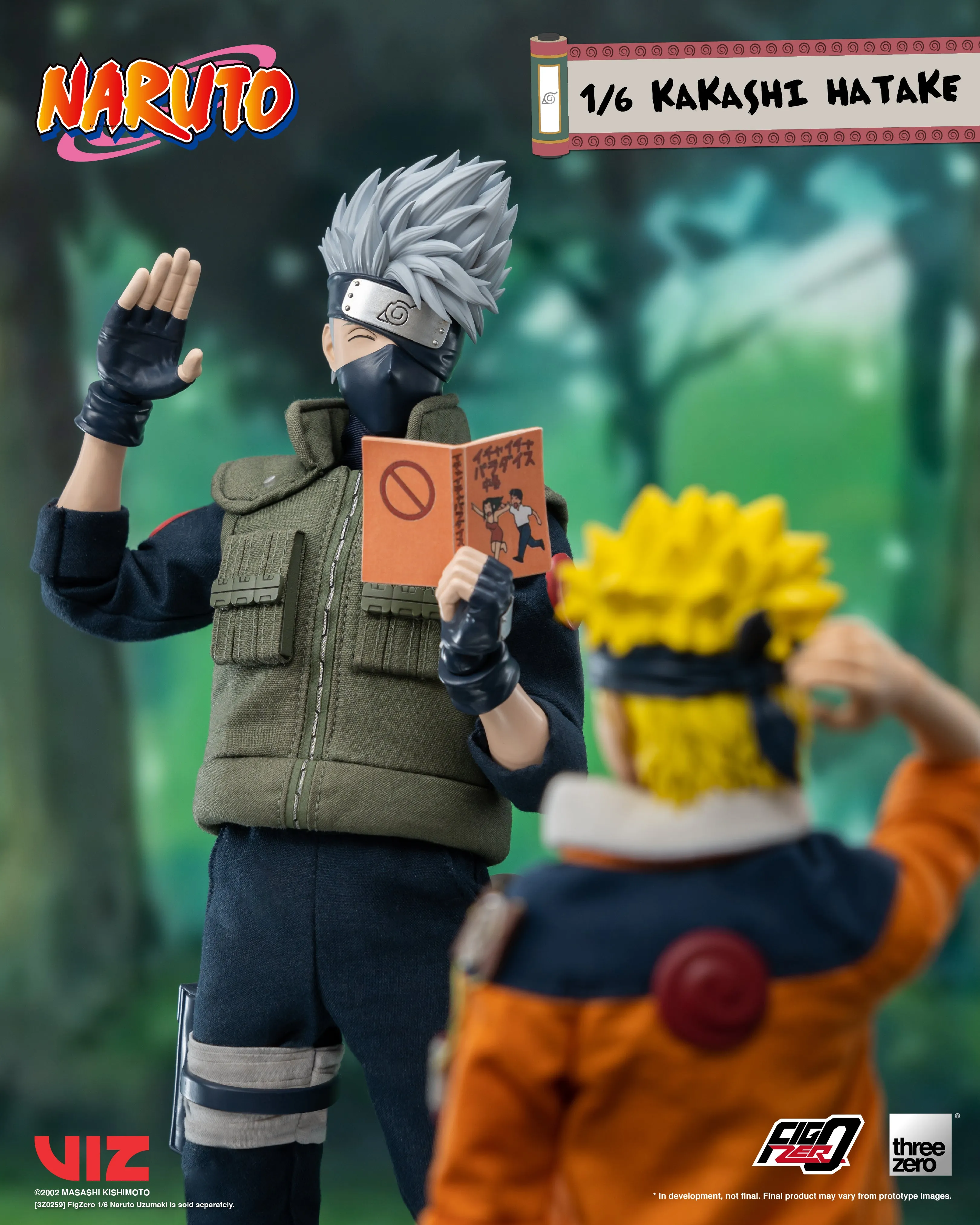 Threezero 1/6 Scale Figure - Naruto: Shippuden - Kakashi Hatake