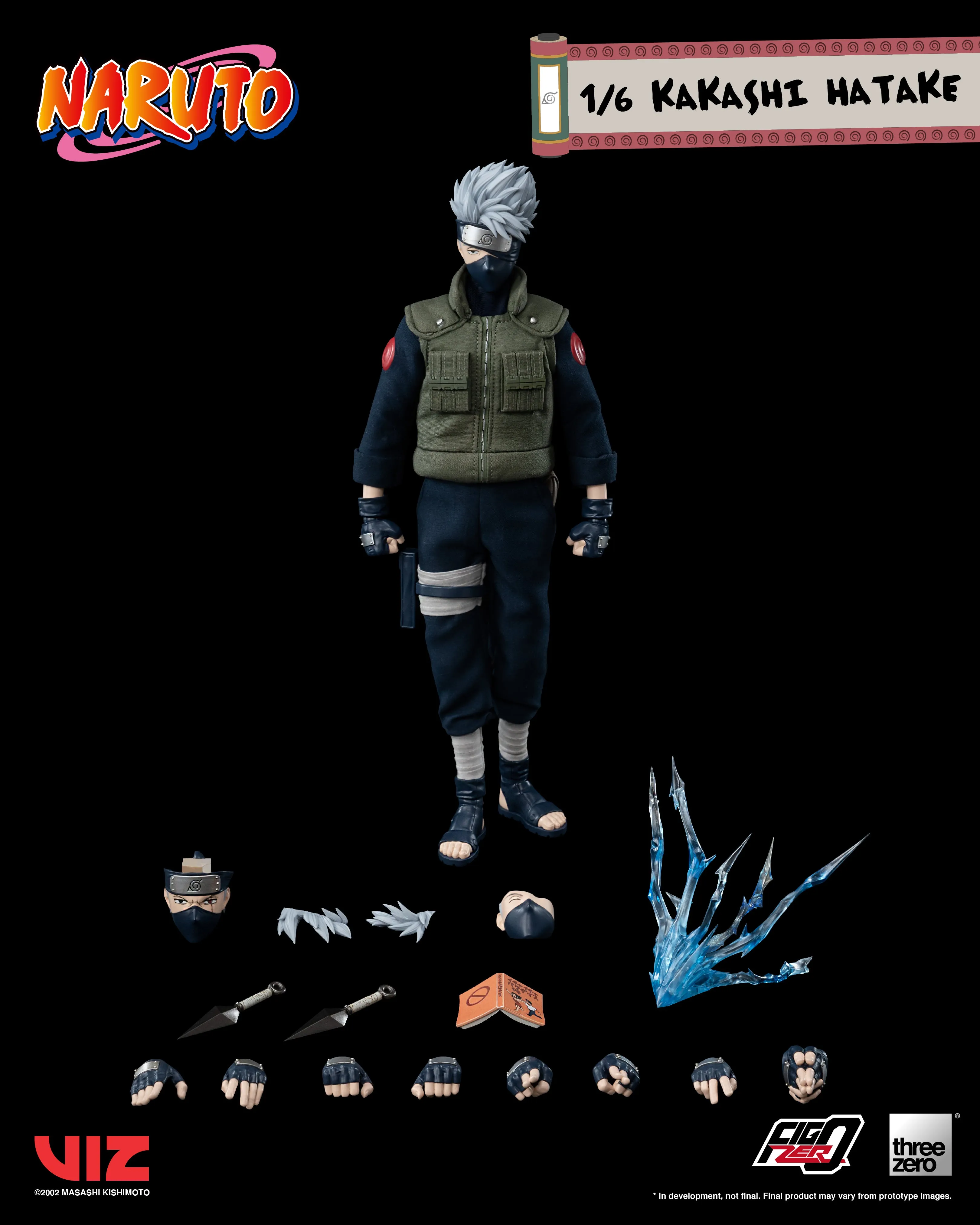 Threezero 1/6 Scale Figure - Naruto: Shippuden - Kakashi Hatake