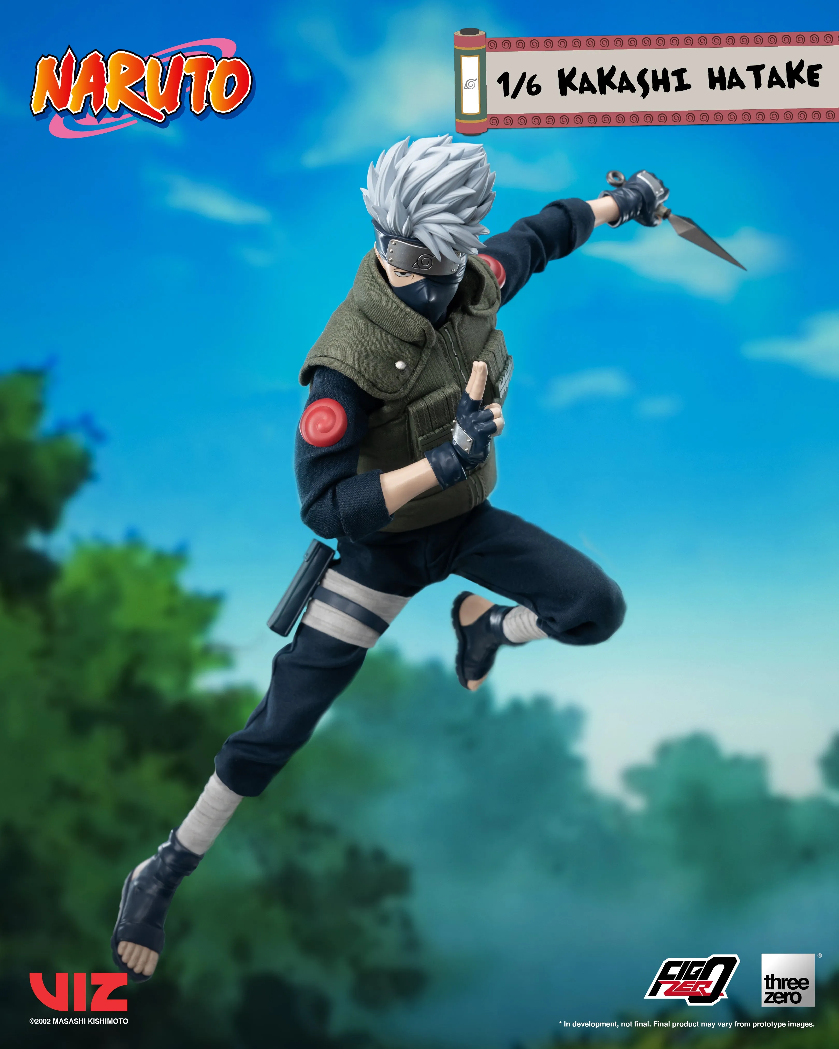 Threezero 1/6 Scale Figure - Naruto: Shippuden - Kakashi Hatake