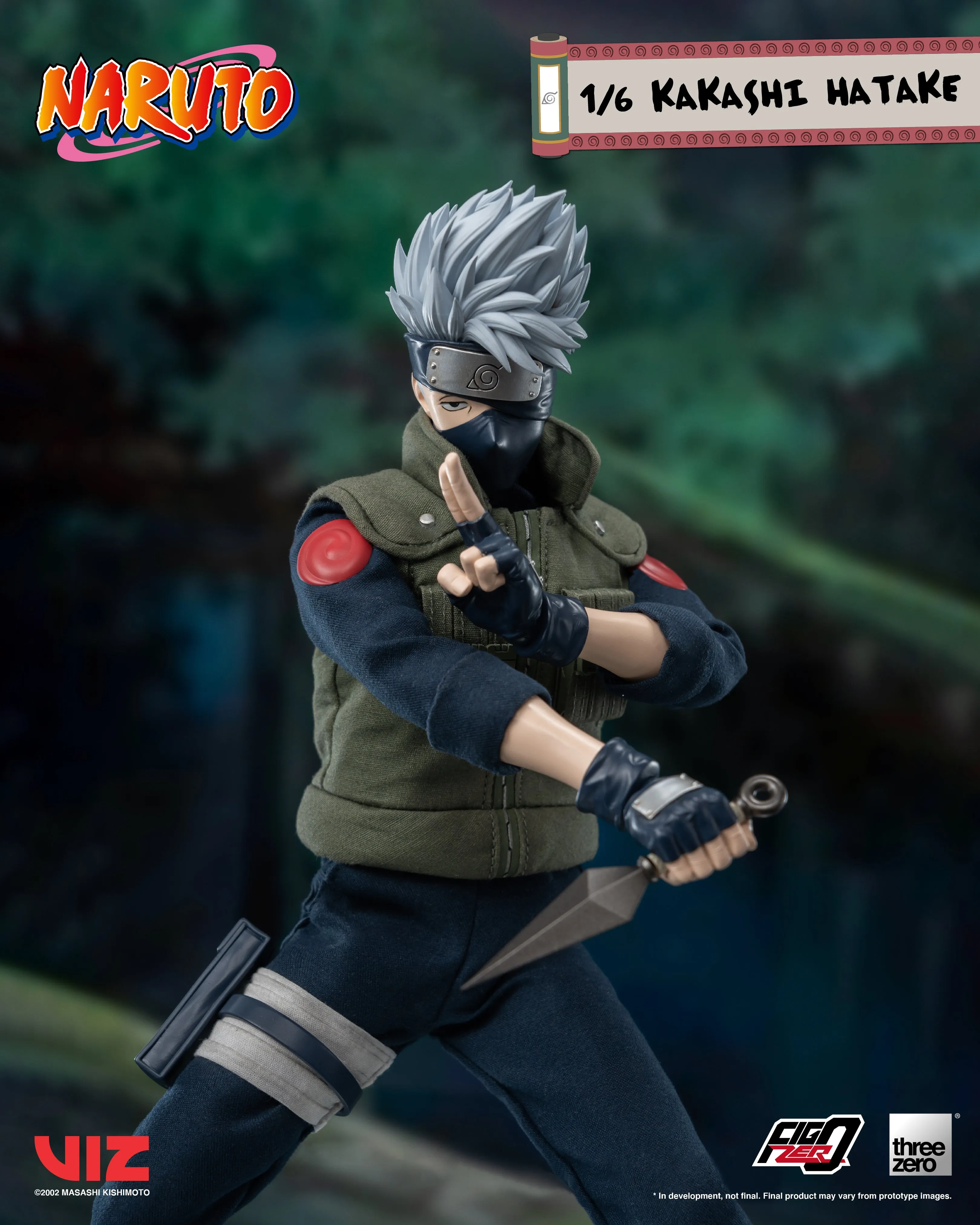 Threezero 1/6 Scale Figure - Naruto: Shippuden - Kakashi Hatake