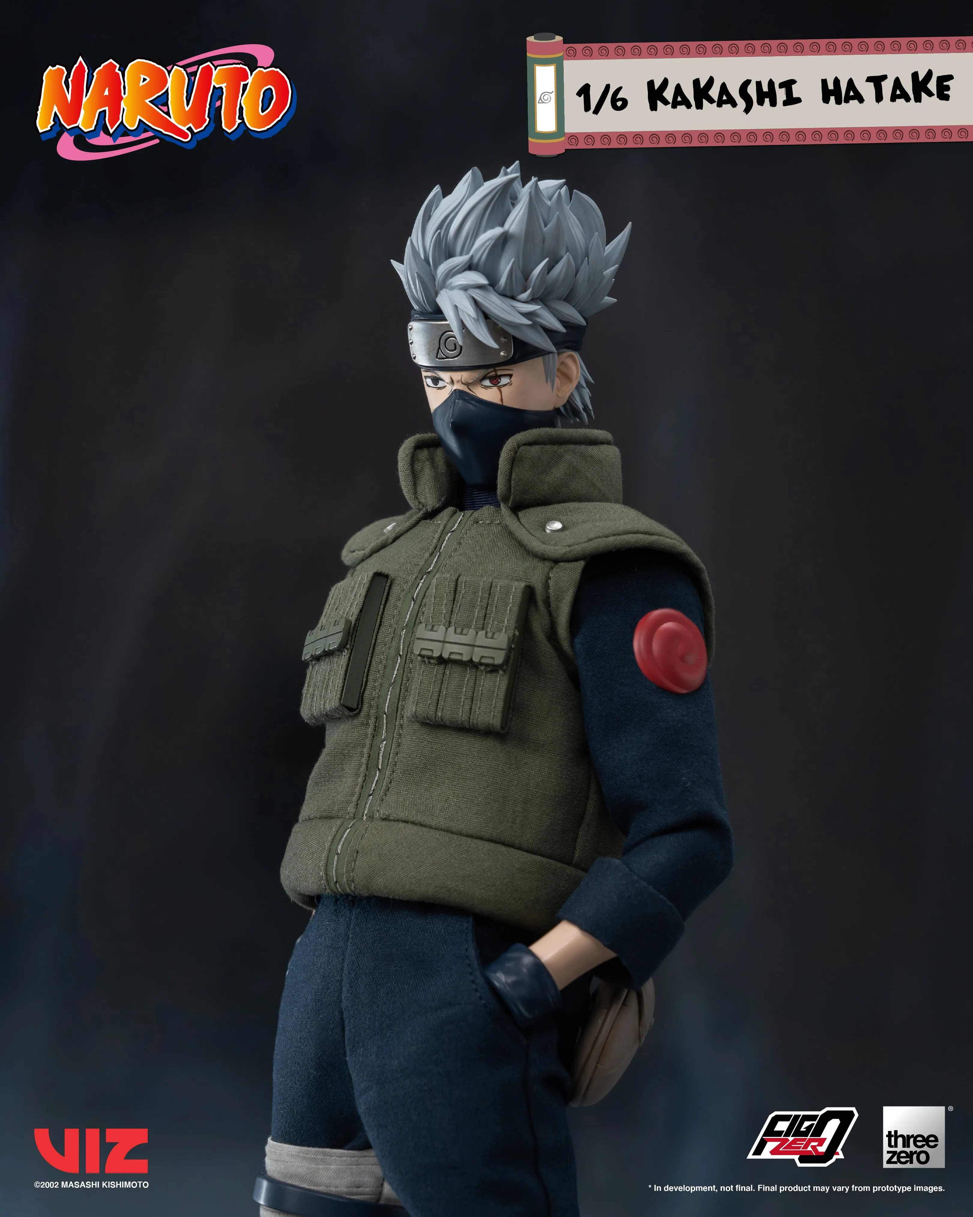 Threezero 1/6 Scale Figure - Naruto: Shippuden - Kakashi Hatake