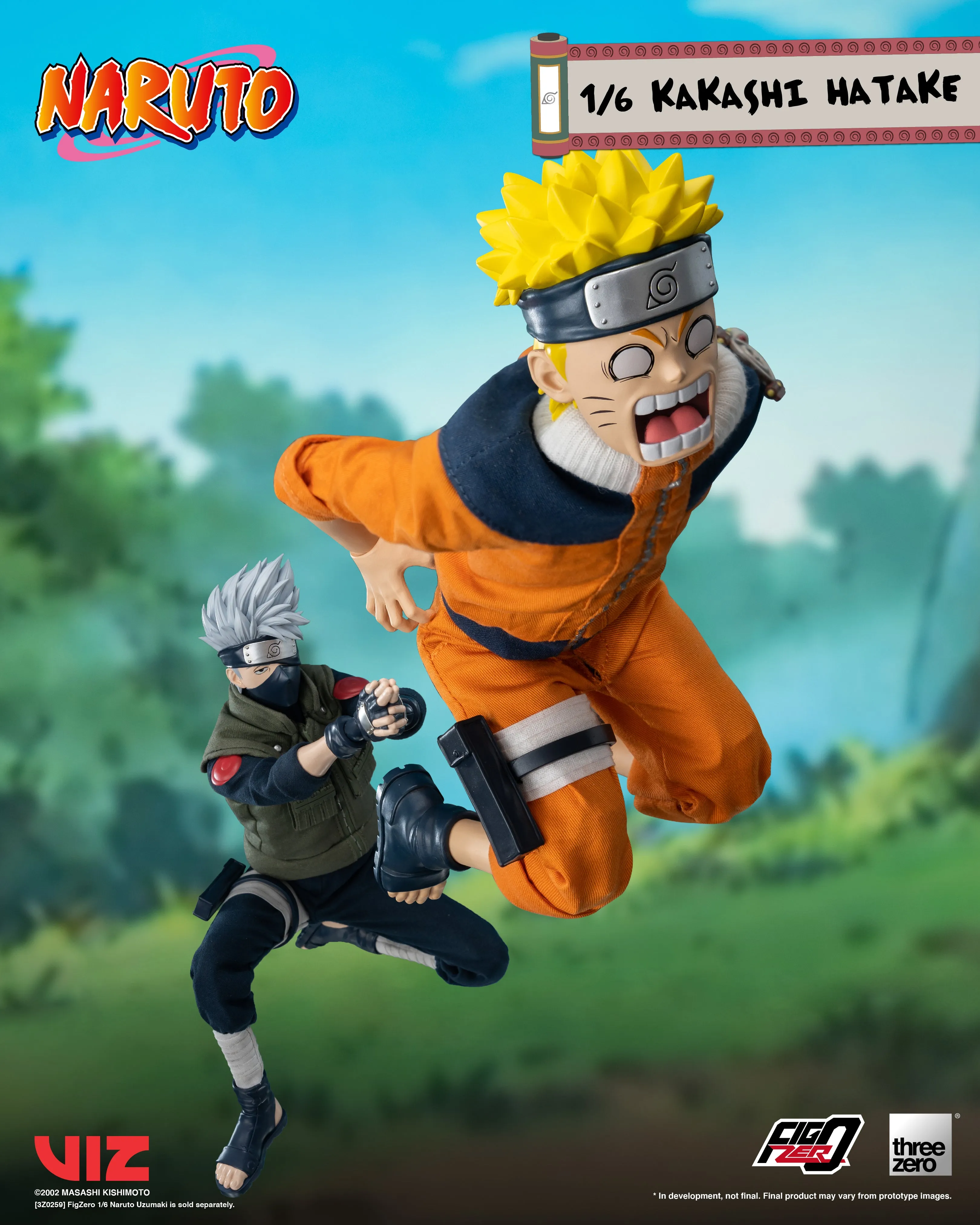 Threezero 1/6 Scale Figure - Naruto: Shippuden - Kakashi Hatake