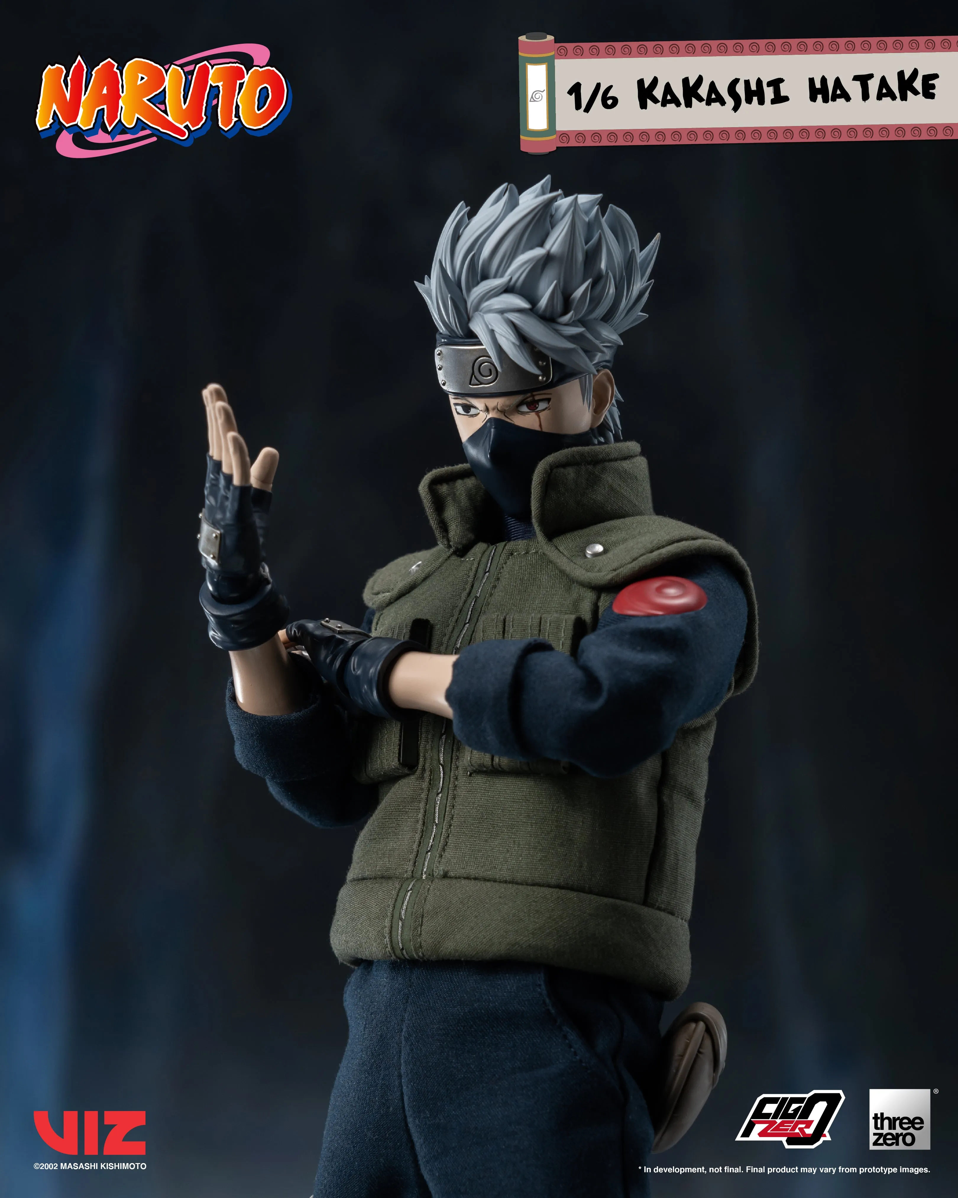 Threezero 1/6 Scale Figure - Naruto: Shippuden - Kakashi Hatake