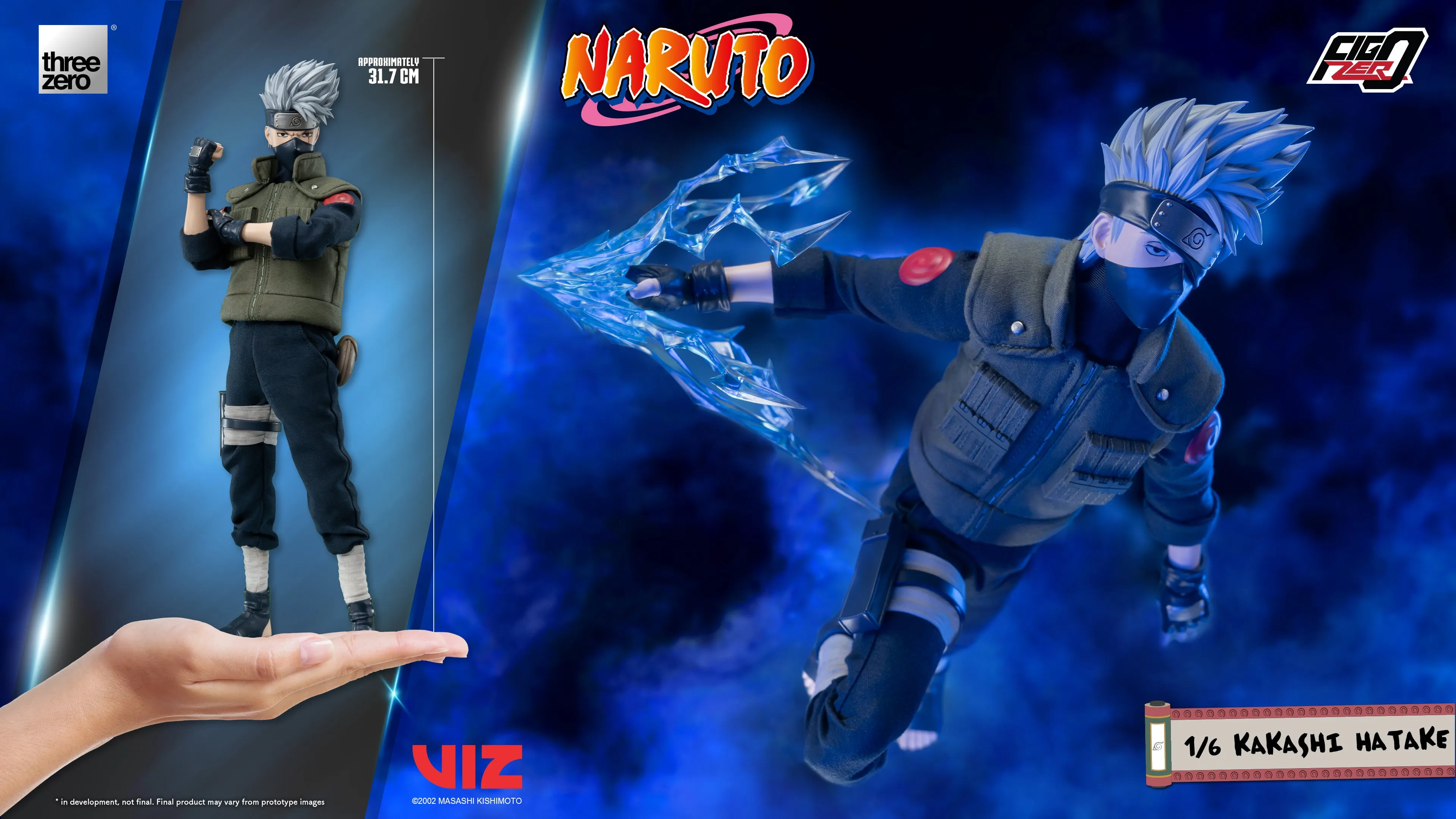Threezero 1/6 Scale Figure - Naruto: Shippuden - Kakashi Hatake