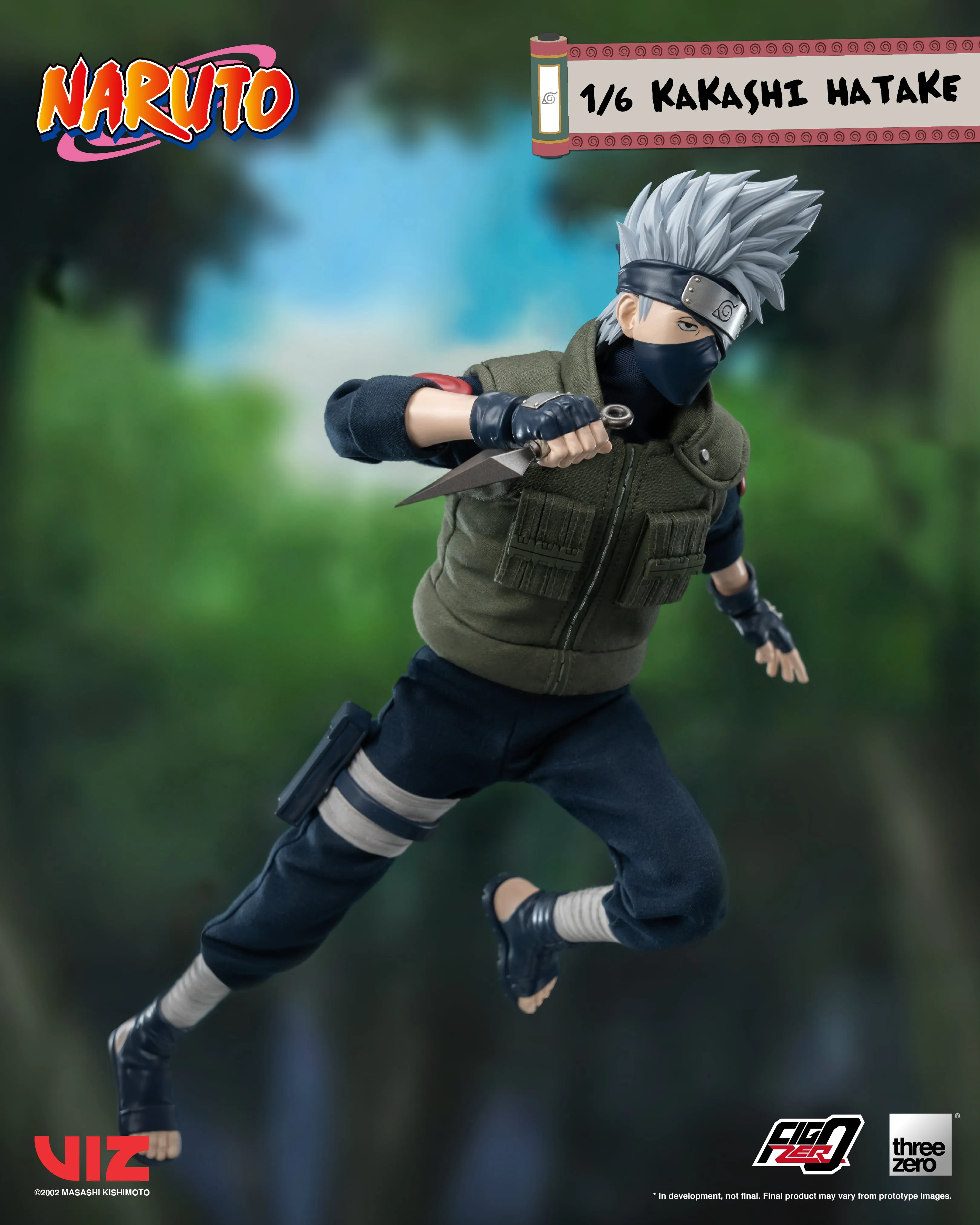 Threezero 1/6 Scale Figure - Naruto: Shippuden - Kakashi Hatake