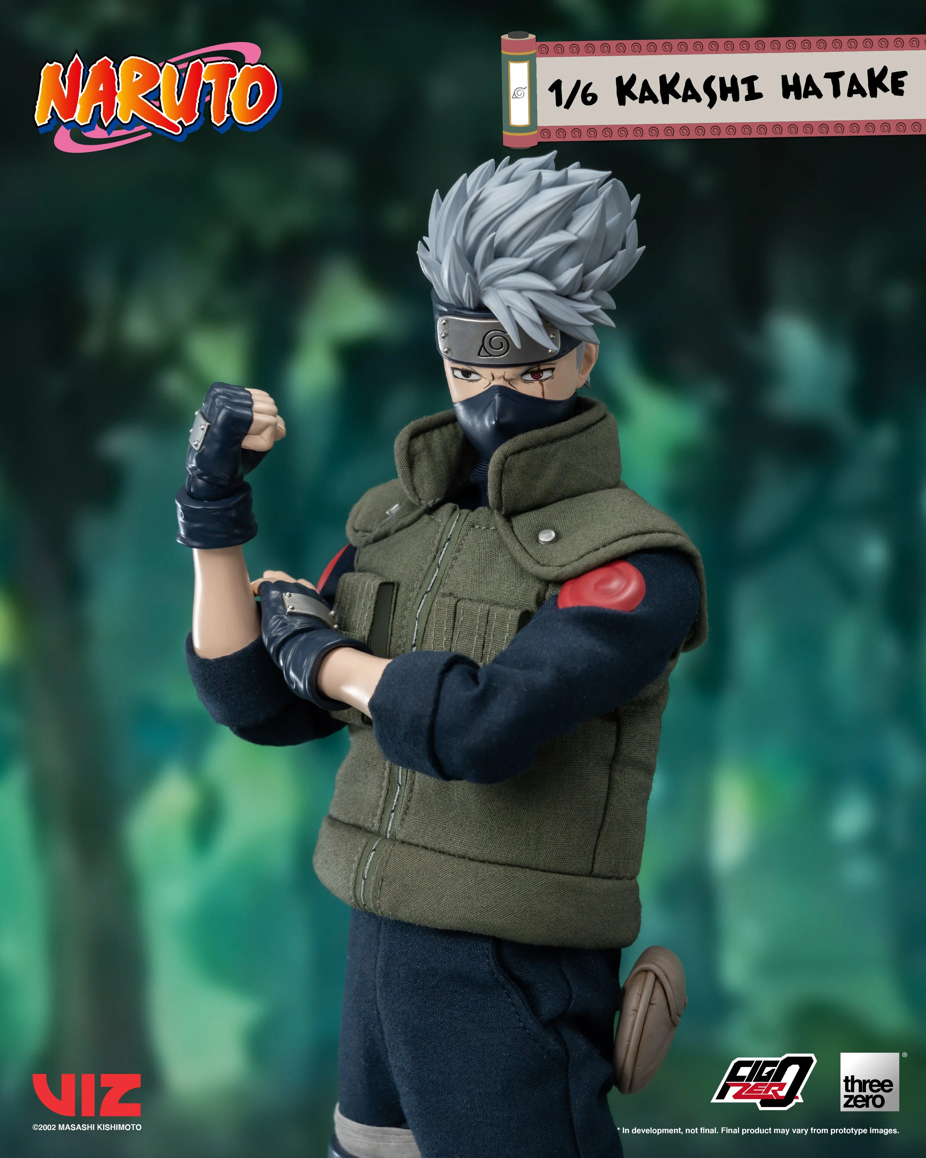 Threezero 1/6 Scale Figure - Naruto: Shippuden - Kakashi Hatake