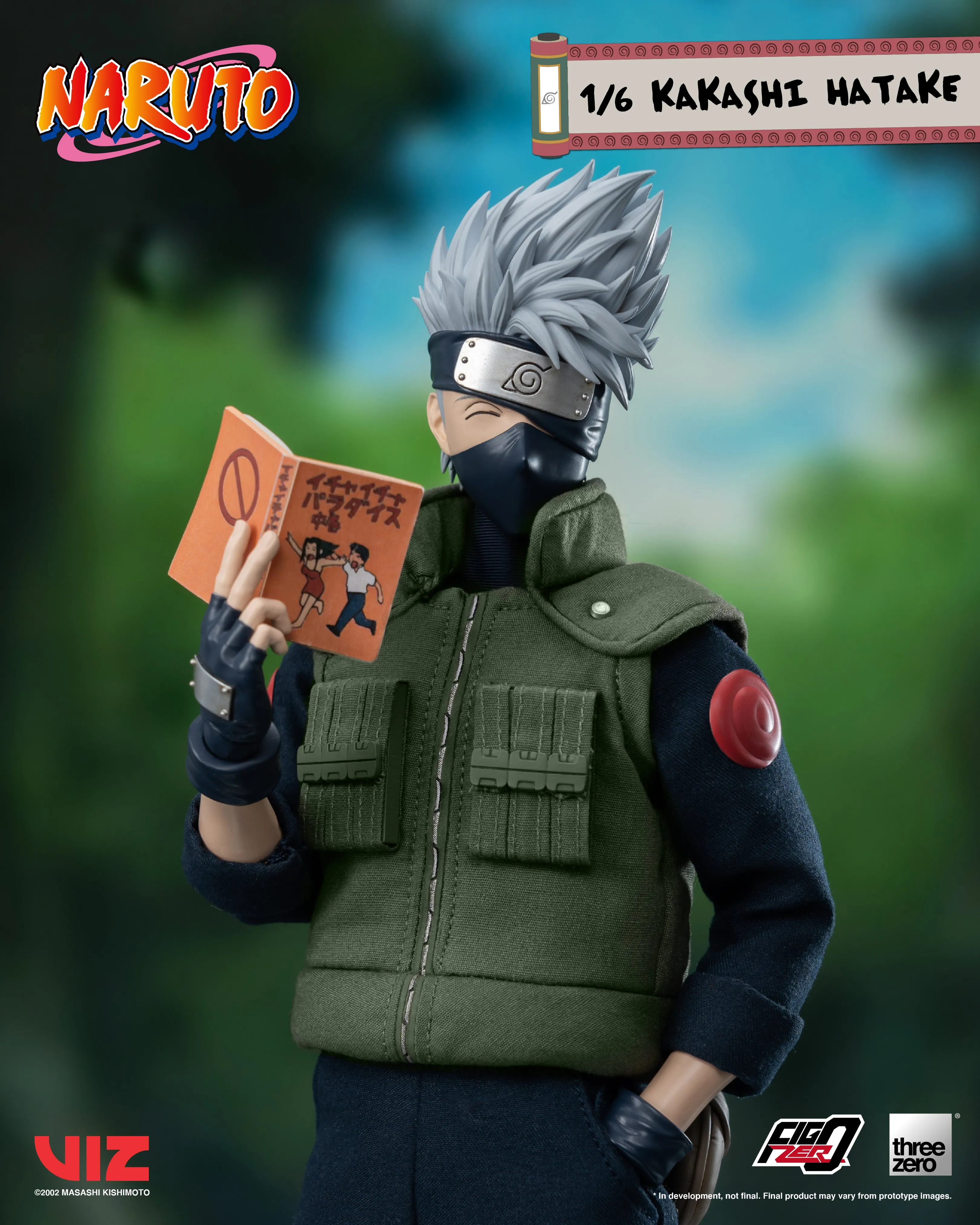 Threezero 1/6 Scale Figure - Naruto: Shippuden - Kakashi Hatake