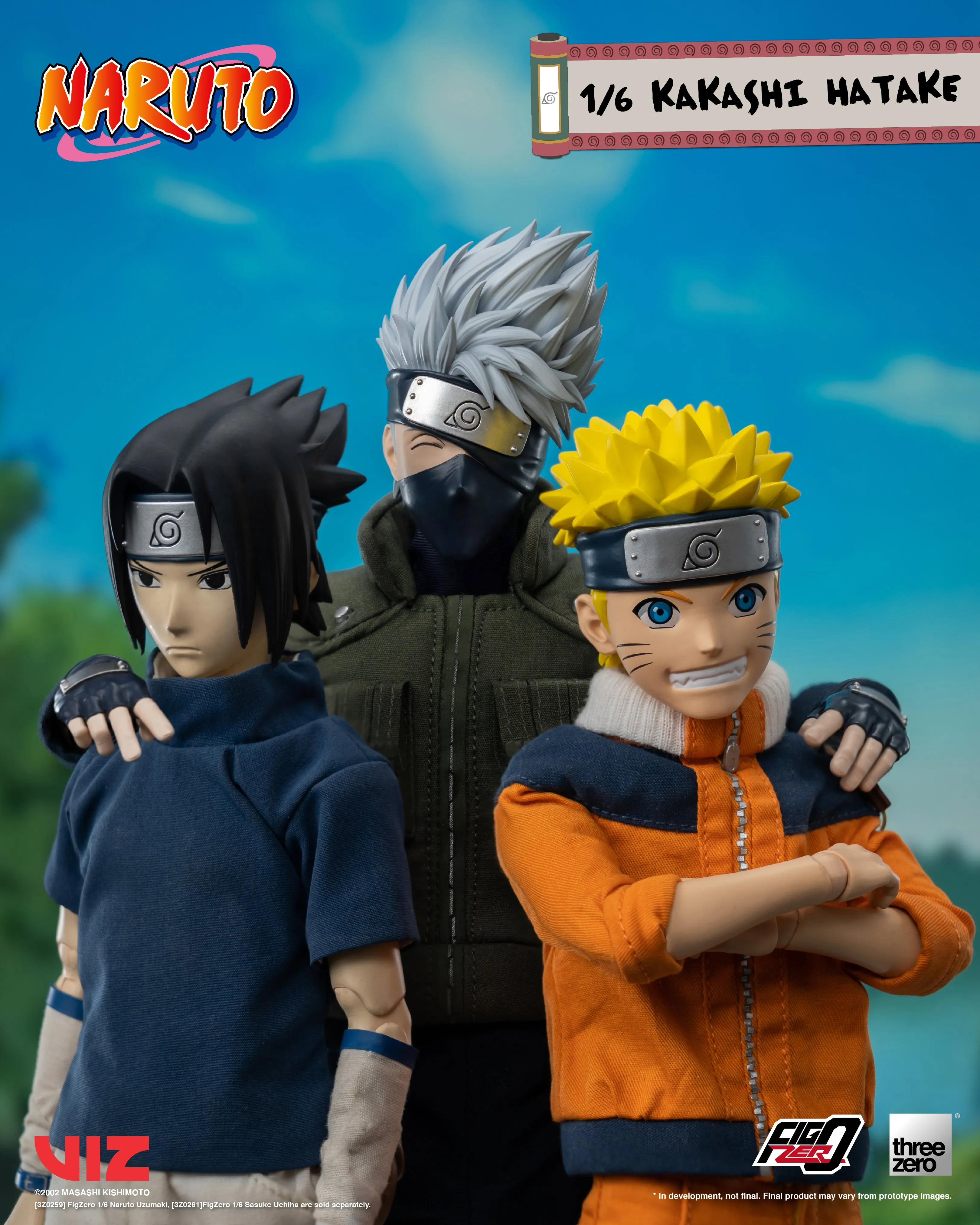 Threezero 1/6 Scale Figure - Naruto: Shippuden - Kakashi Hatake