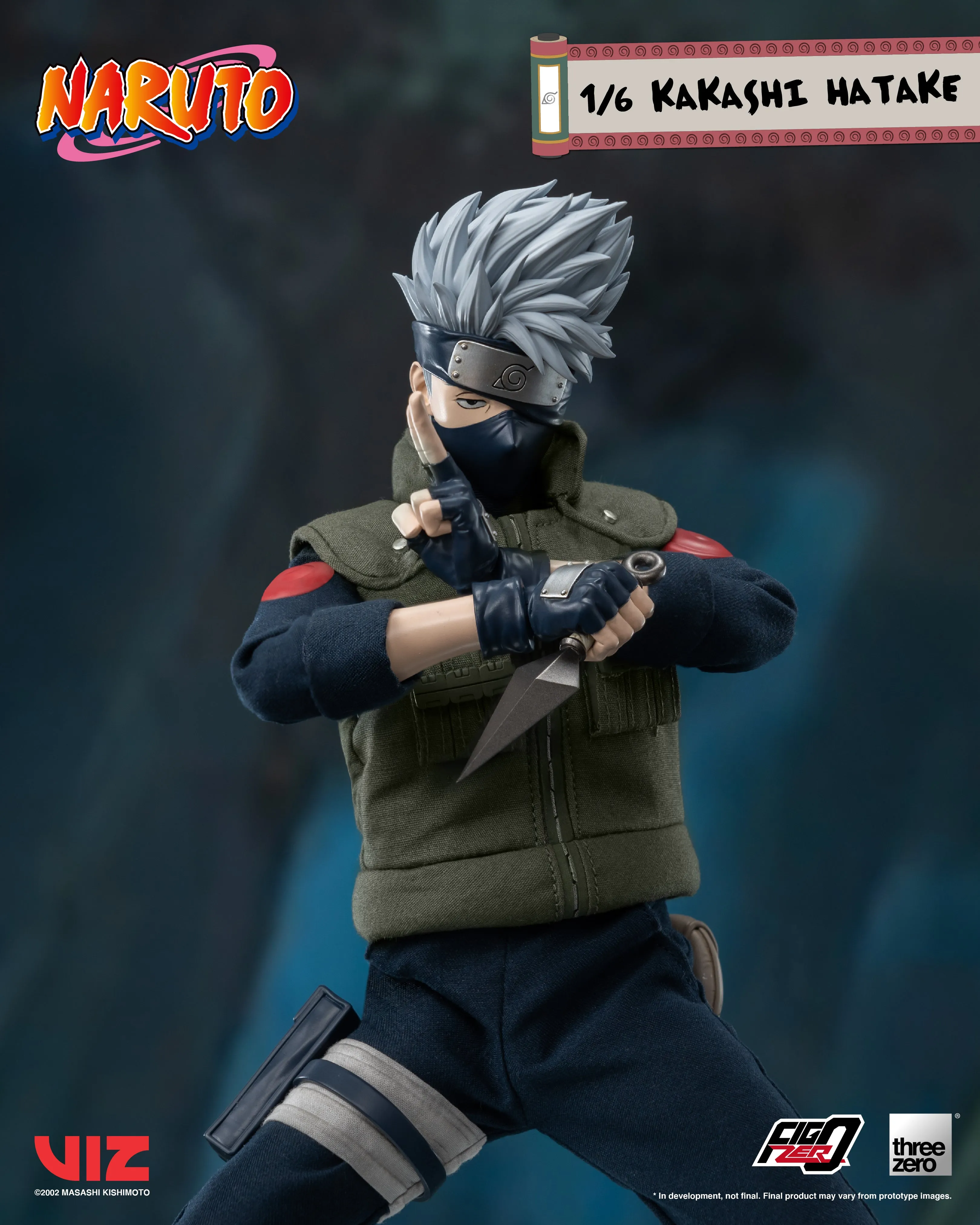 Threezero 1/6 Scale Figure - Naruto: Shippuden - Kakashi Hatake