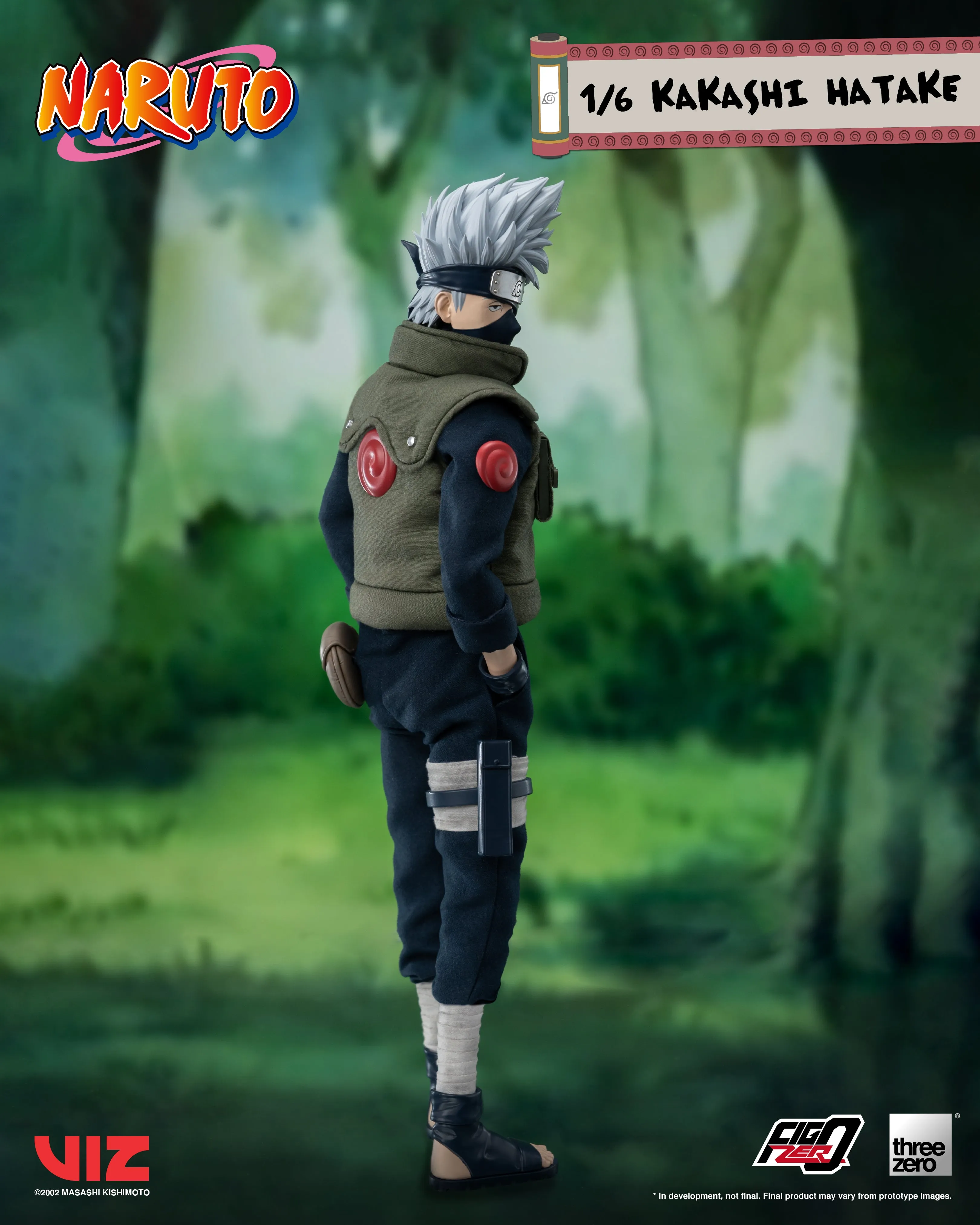 Threezero 1/6 Scale Figure - Naruto: Shippuden - Kakashi Hatake