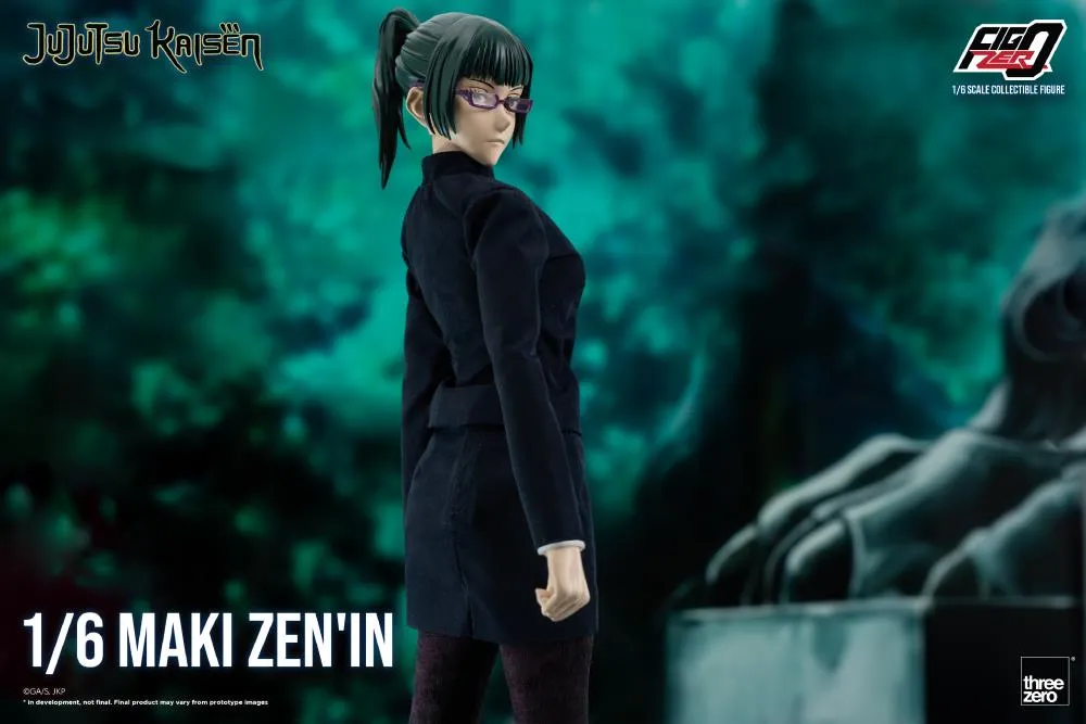 ThreeZero FigZero 1/6 Jujutsu Kaisen Maki Zen'in Scale Action Figure