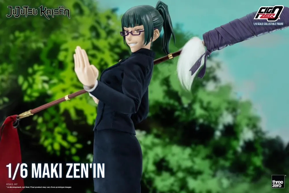 ThreeZero FigZero 1/6 Jujutsu Kaisen Maki Zen'in Scale Action Figure