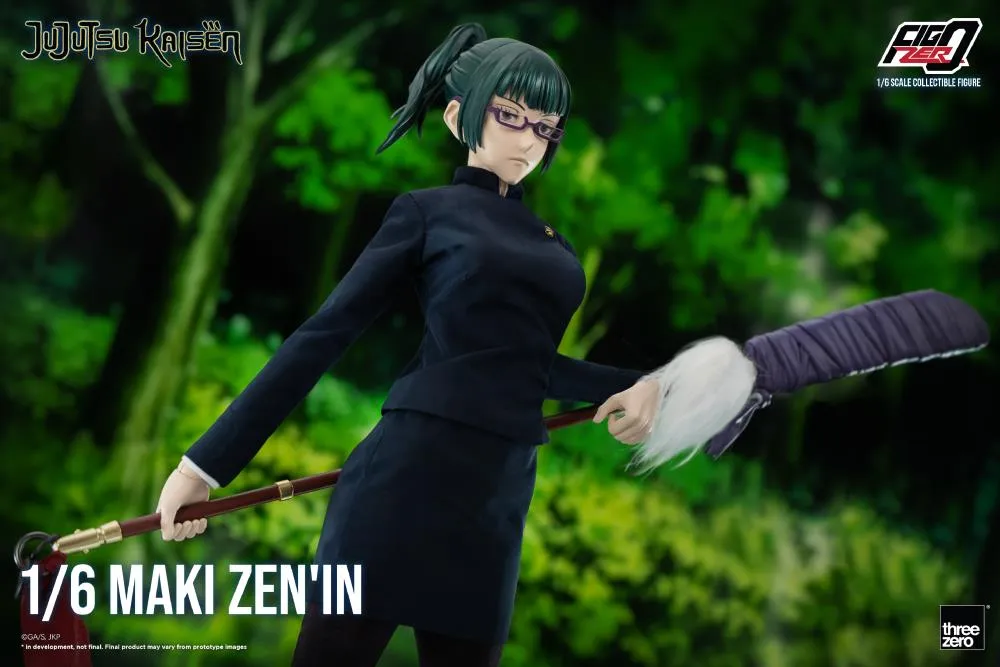 ThreeZero FigZero 1/6 Jujutsu Kaisen Maki Zen'in Scale Action Figure